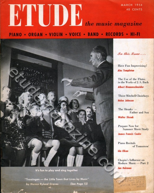 March, 1954