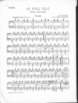 At Full Tilt. Polka Brillante. A van Raalte, Arr. by Preston Ware Orem