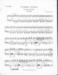 Funeral March, by Chopin, arranged for 4 hands