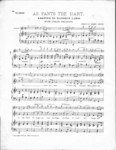 As Pants the Hart, adapted  to Handel's Largo with Violin Obligato, by Preston Ware Orem.