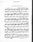 Castagnette. Constantin Sternberg, Op. 56, No. 5