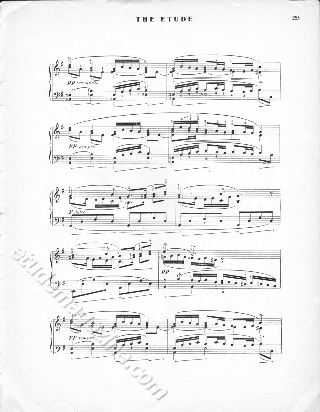 Berceuse. G. Karganoff, Op. 22, No. 3