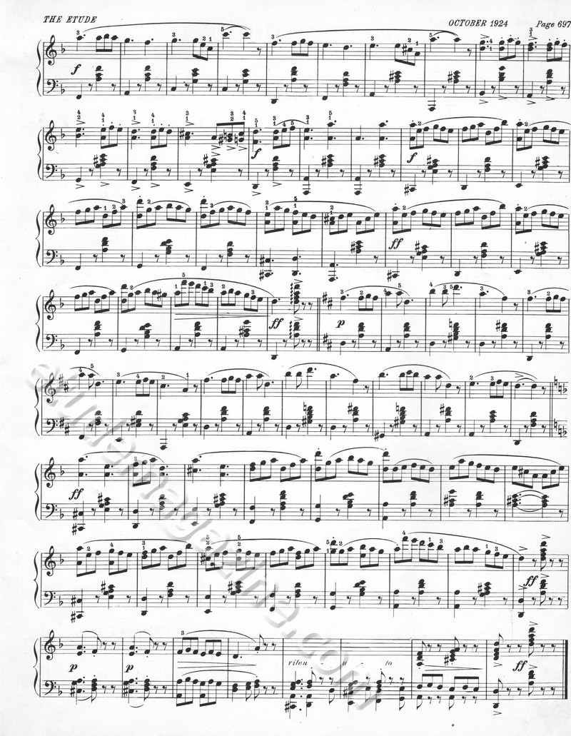 Spring Flowers, Wm. Adrian Smith, Op. 41, No. 3