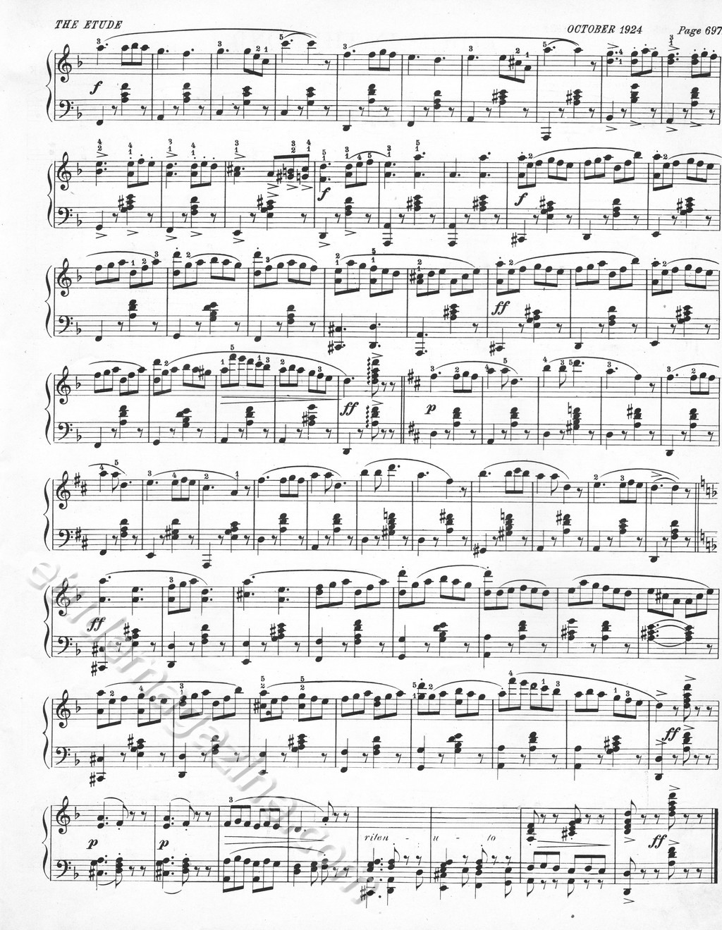 Spring Flowers, Wm. Adrian Smith, Op. 41, No. 3