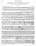 Norwegian Hunters' March, Piano 4-Hand. Arr. by W. P. Mero