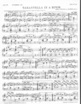Tarantella in A Minor. Anna Priscilla Risher, Op. 11
