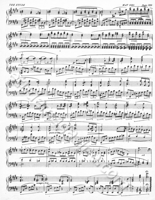 Nocturne. Felix Mendelssohn.