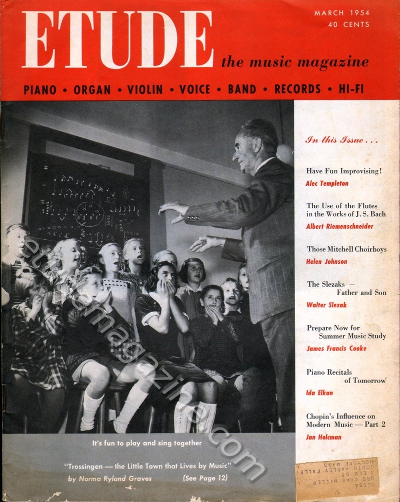 March, 1954
