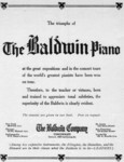 The triumphs of The Baldwin Piano