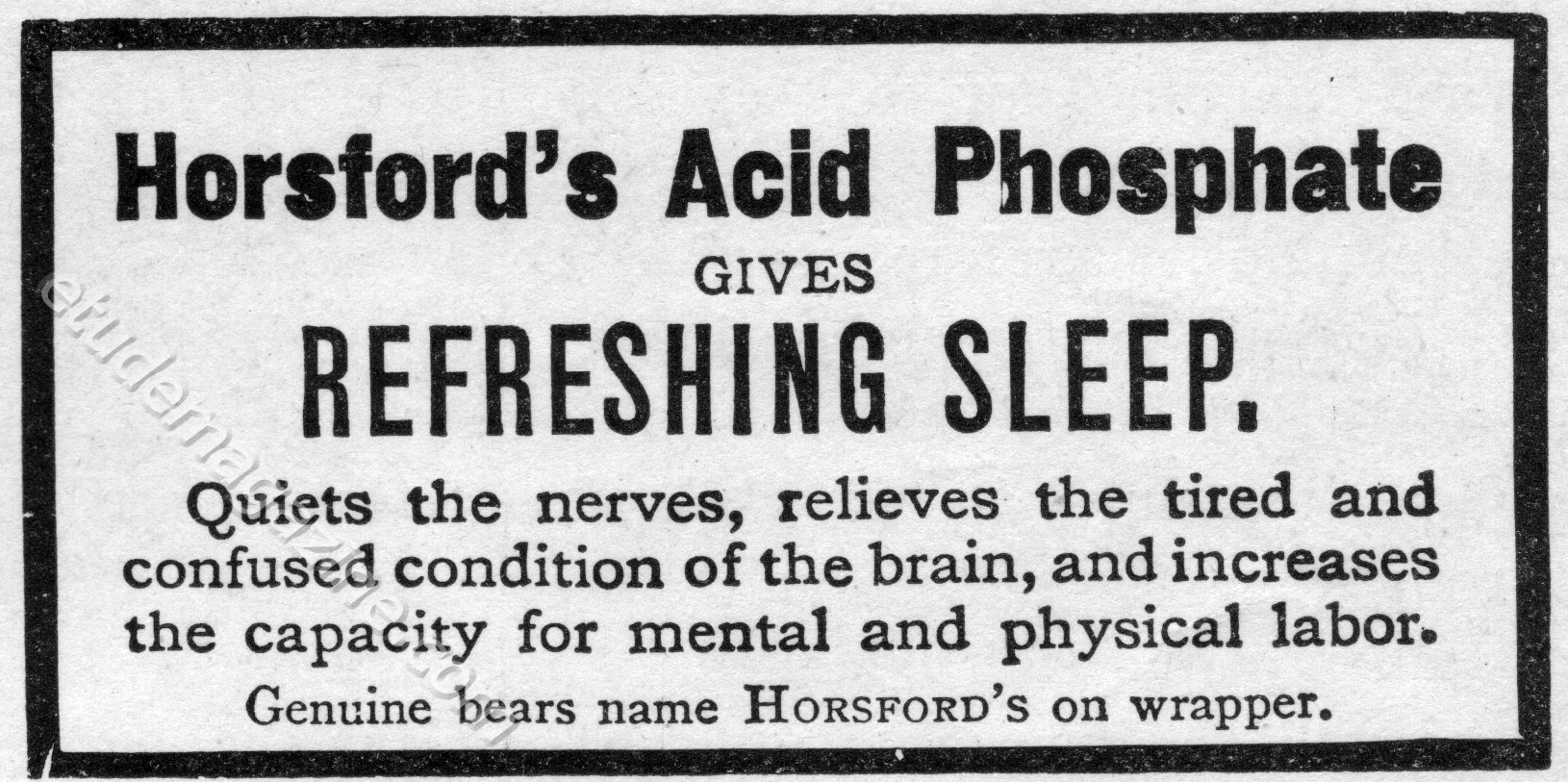 Horsford's Acid Phosphate