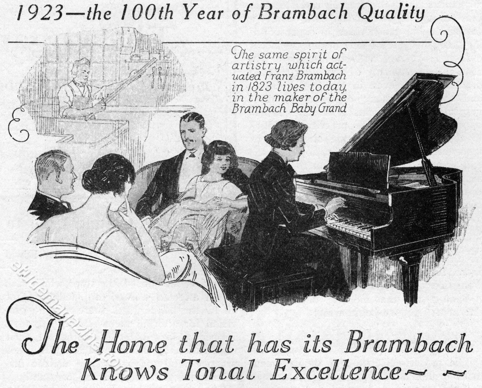 1923 - The 100th Year of Brambach Quality