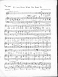 If Love Were What the Rose Is. W. F. Suddds. Op. 296.