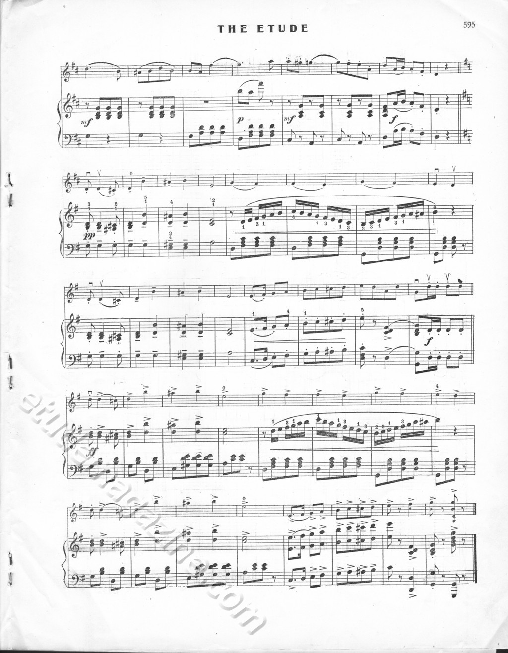 Off For The Front (March). F.A. Franklin, Op. 40, No. 1