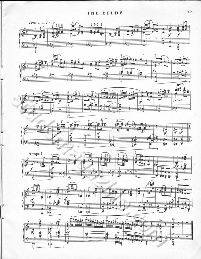 Among the Gipsies. N. von Wilm, Op. 24, No. 5