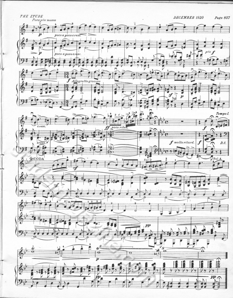 June (Barcarolle). P. Tschaïkowsky, Op. 37, No. 6