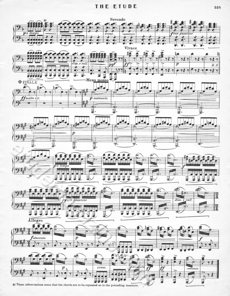 Napoli (Tarentella-Fantasia). Piano 4-Hands. Henry Parker.