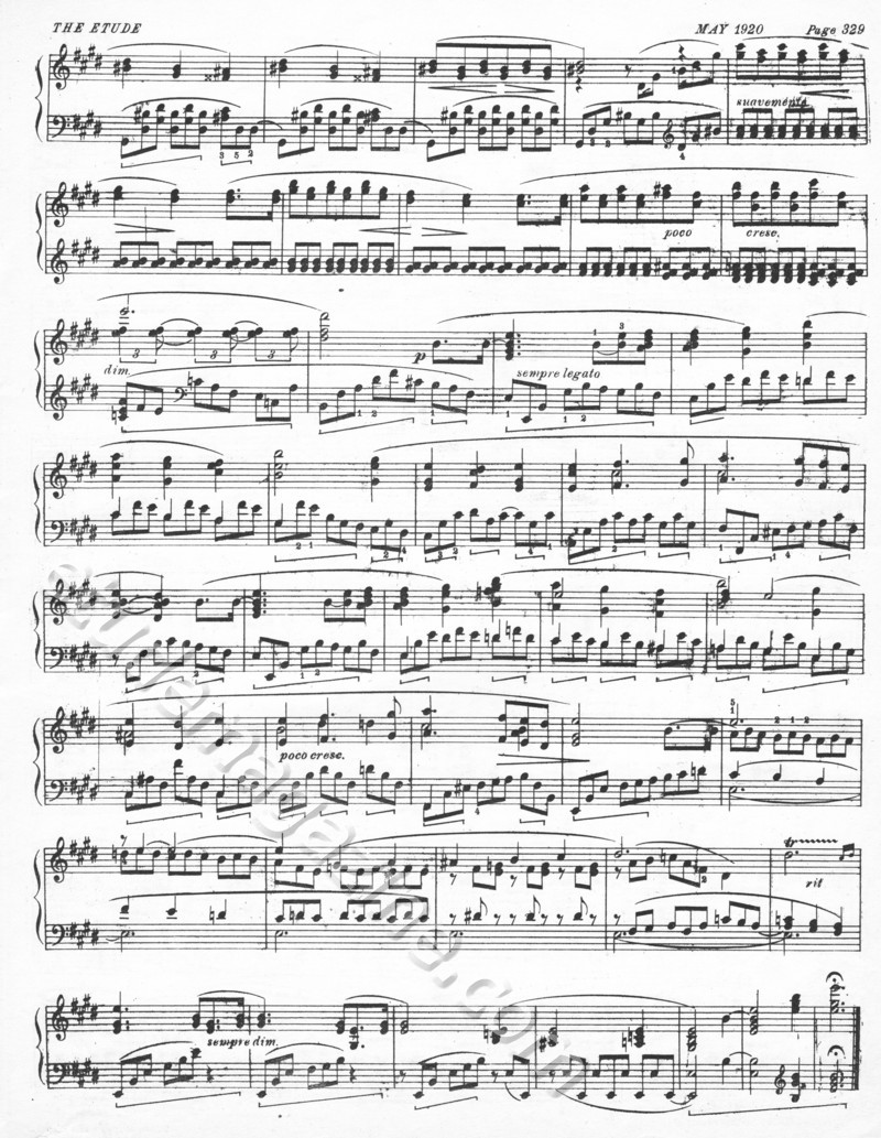 Nocturne. Felix Mendelssohn.