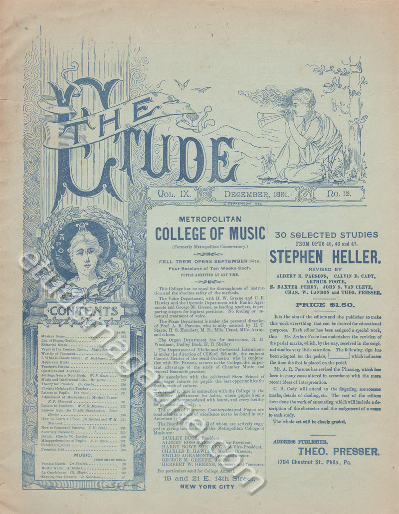 December, 1891