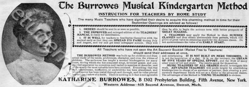 The Burrowes Musical Kindergarten Method