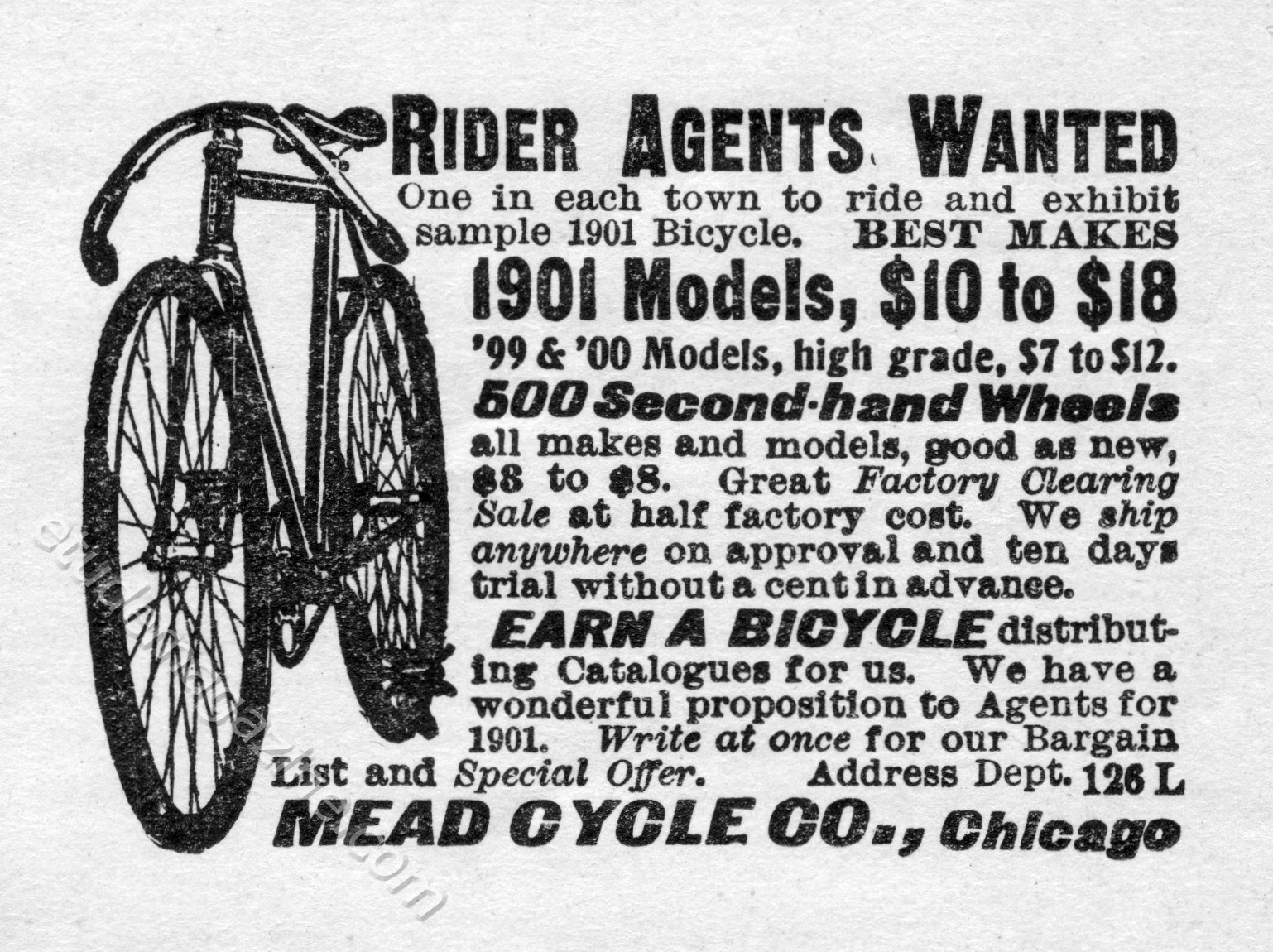 Rider Agents Wanted
